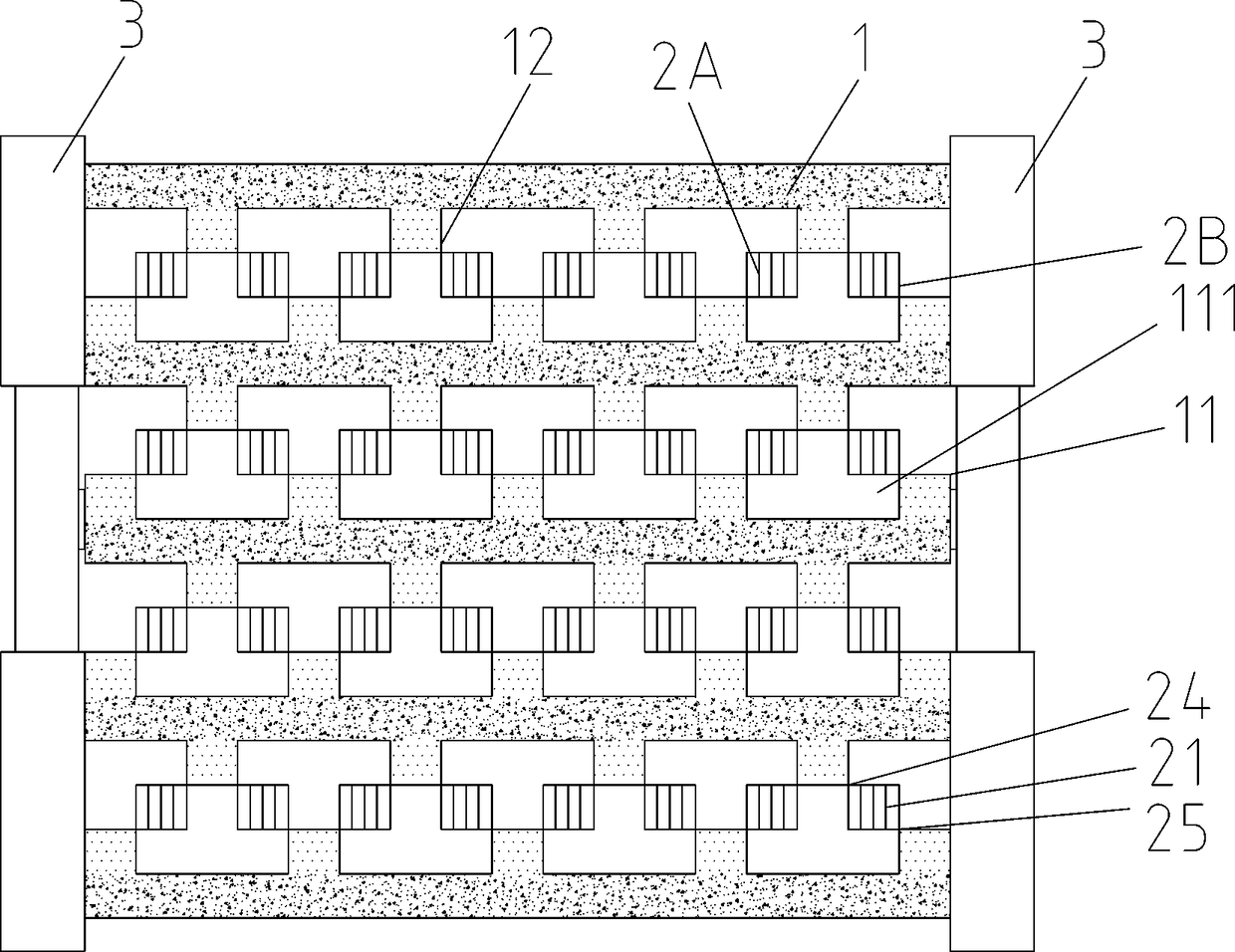 Insulation pad with size adjustment function