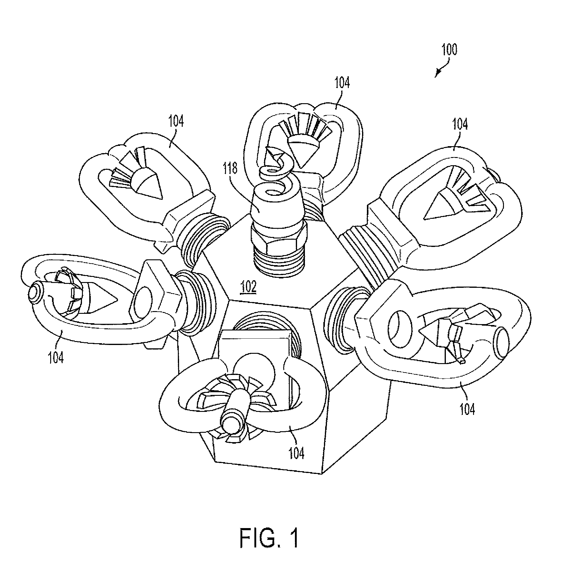 Fire suppression nozzle