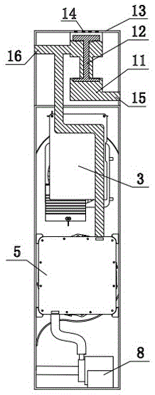 An ih mobile water heating heater