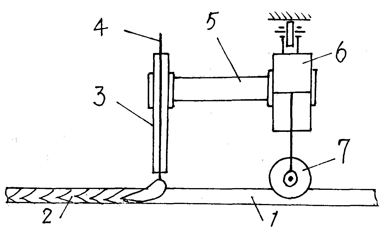 Welding method of spiral steel pipe