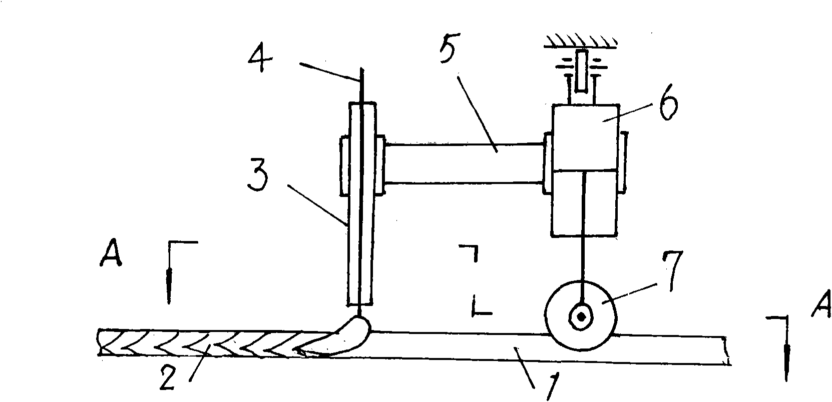 Welding method of spiral steel pipe