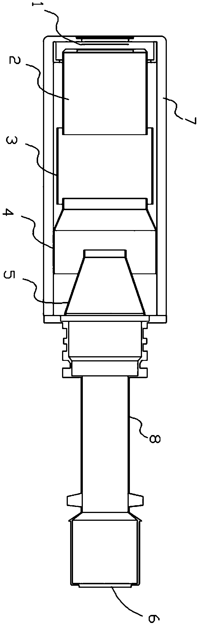 Large object plane x-ray fringe image transformation tube and electron optical imaging system