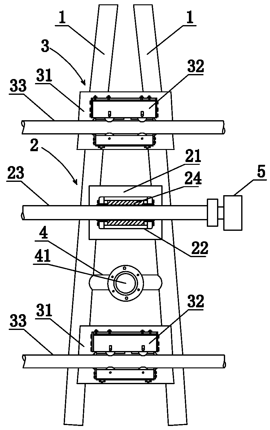 Multifunctional online cleaning device for condenser