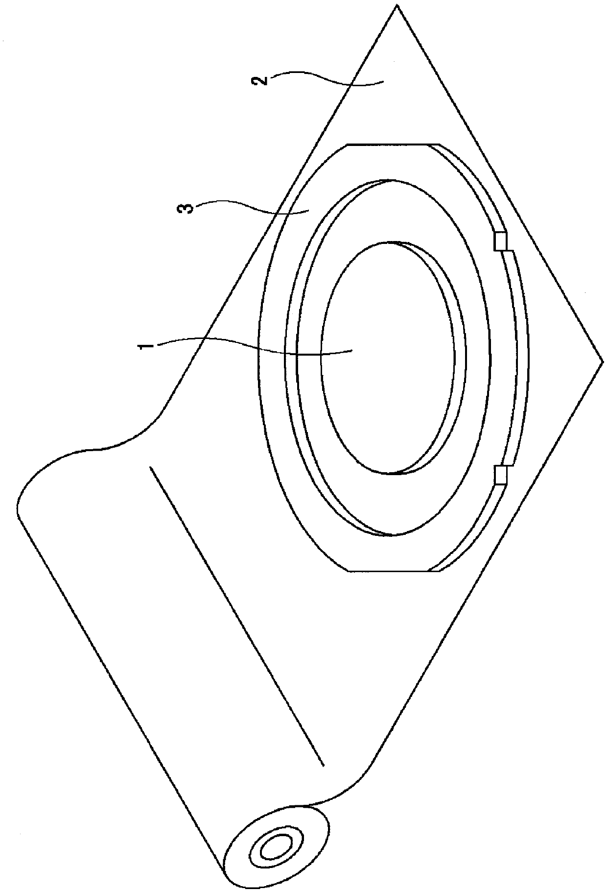 Underfill material and process for producing semiconductor device using same