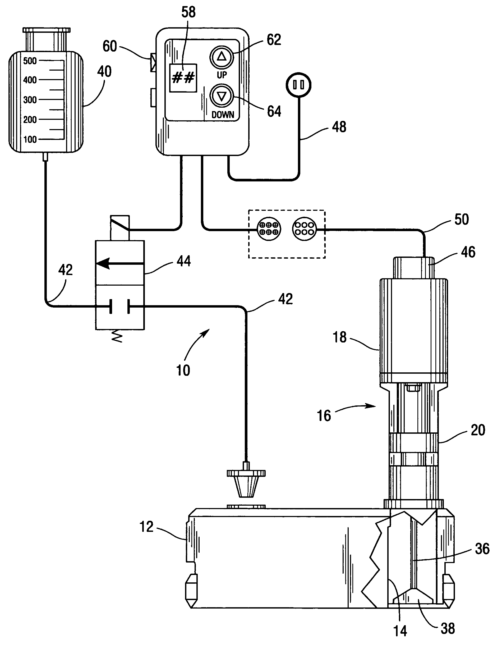 Viscosity controller for ink pad printers