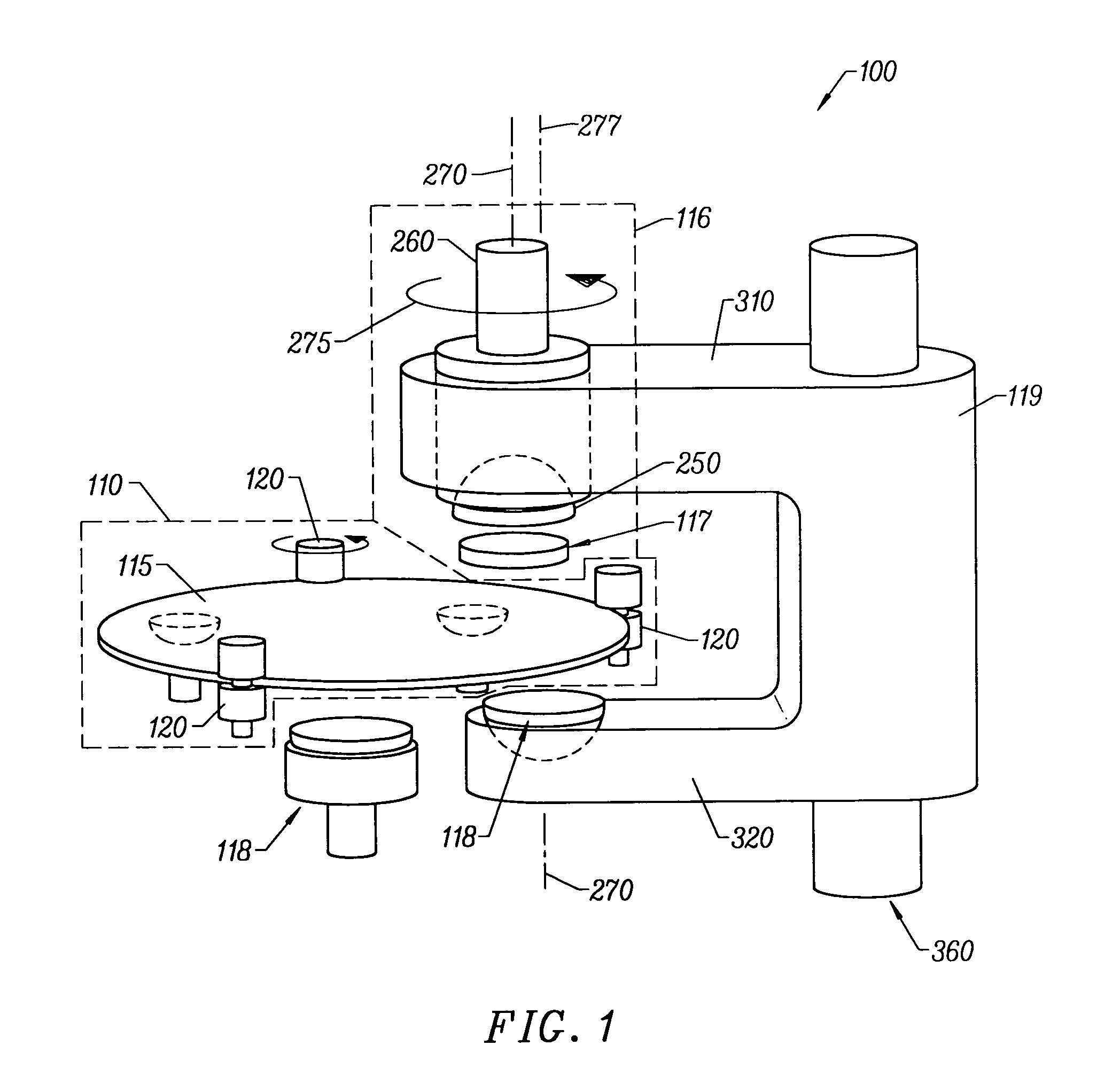 In situ feature height measurement