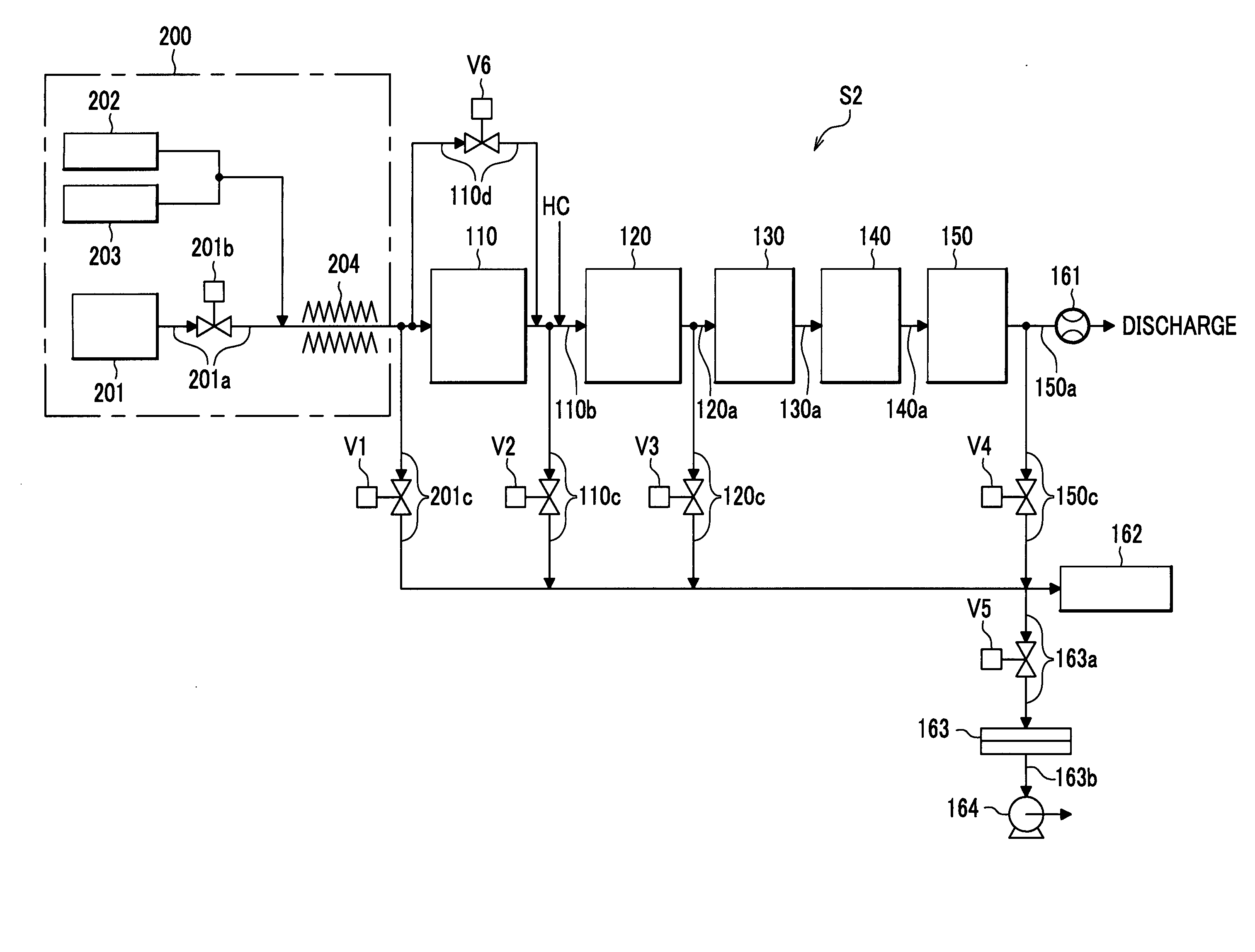 System and method for purifying an exhaust gas