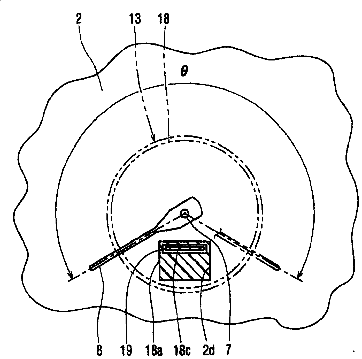 Vehicular display device