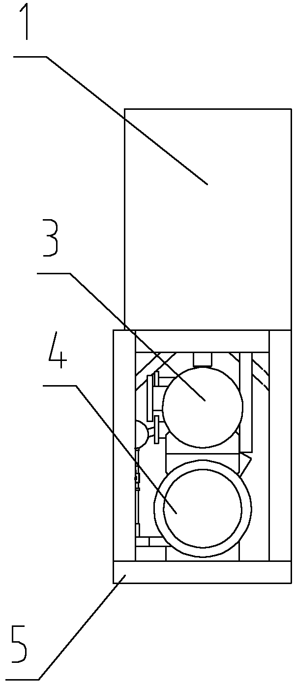 Air-condition structure for ship