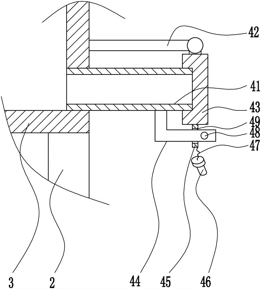 Polyacrylamide diluting device for sewage treatment