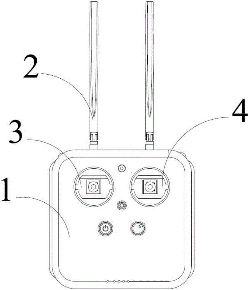 Flight device control system and control method