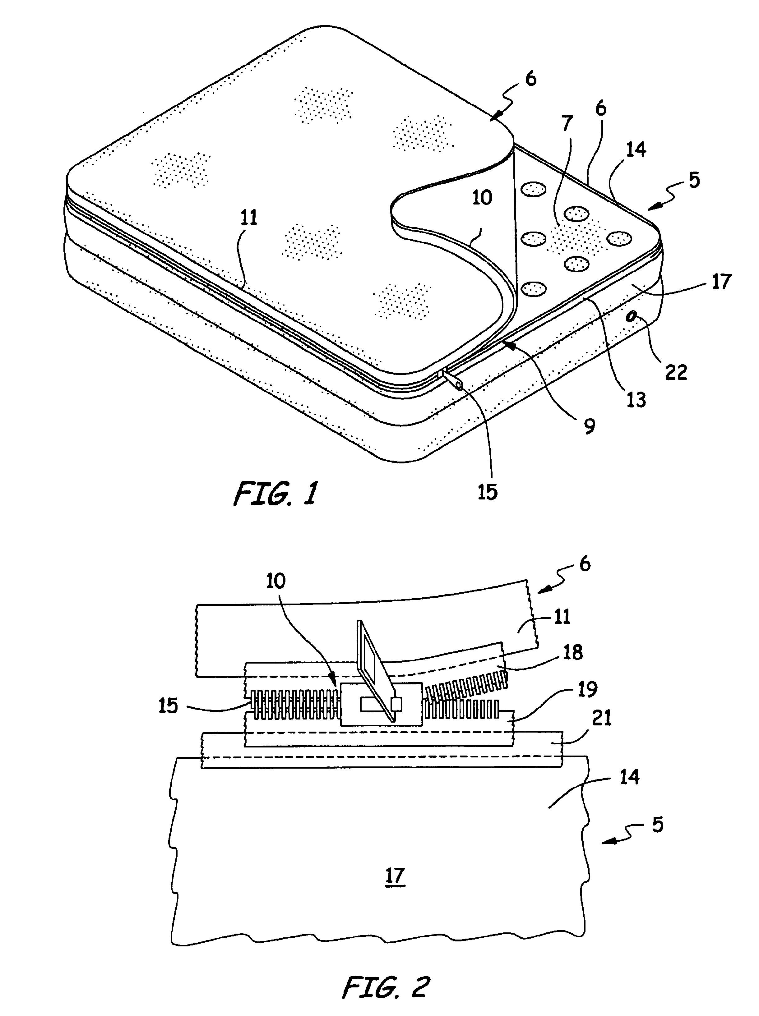 Air mattress with pillow top