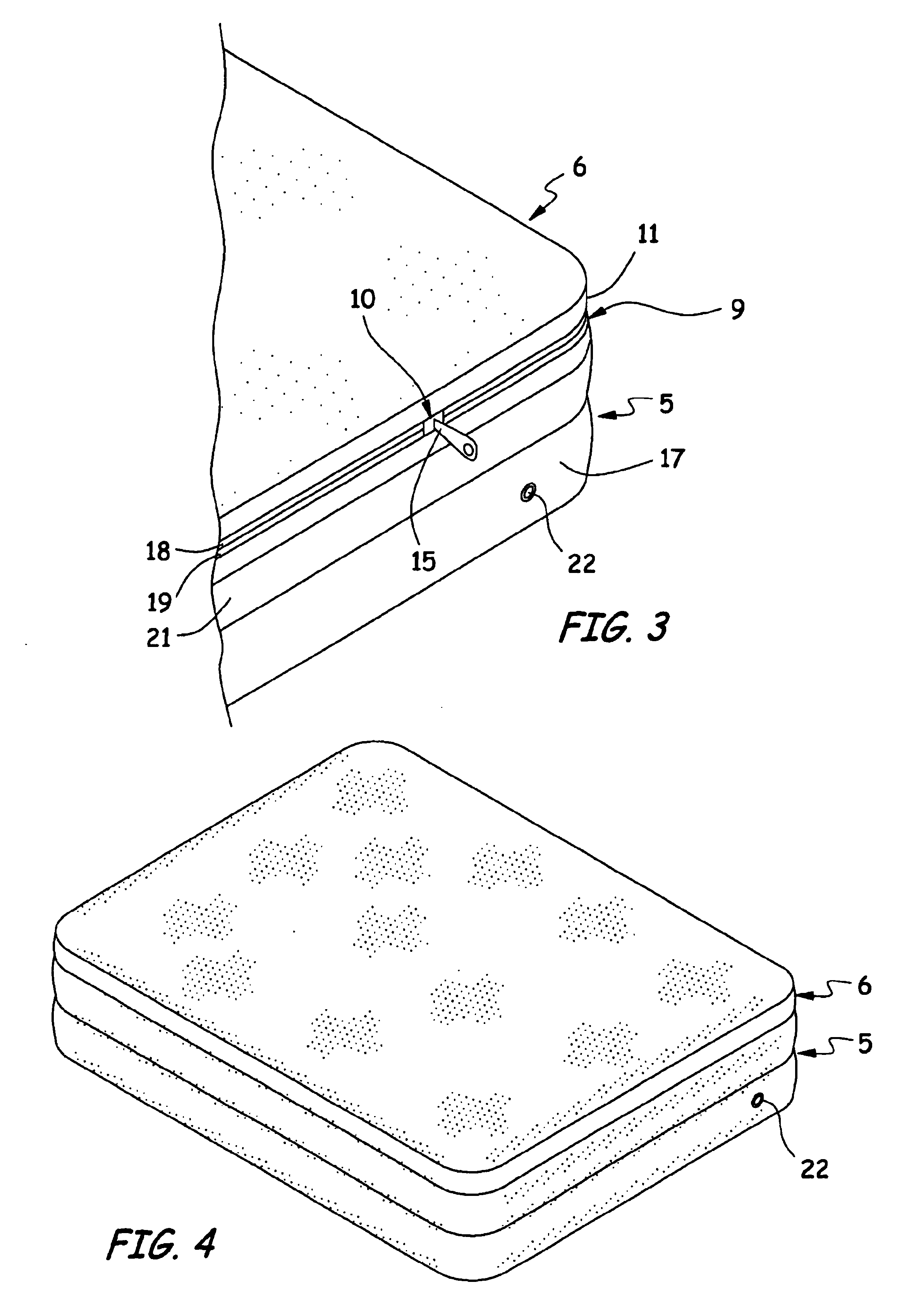 Air mattress with pillow top