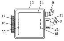 Long-service-life electronic component chip preparation platform