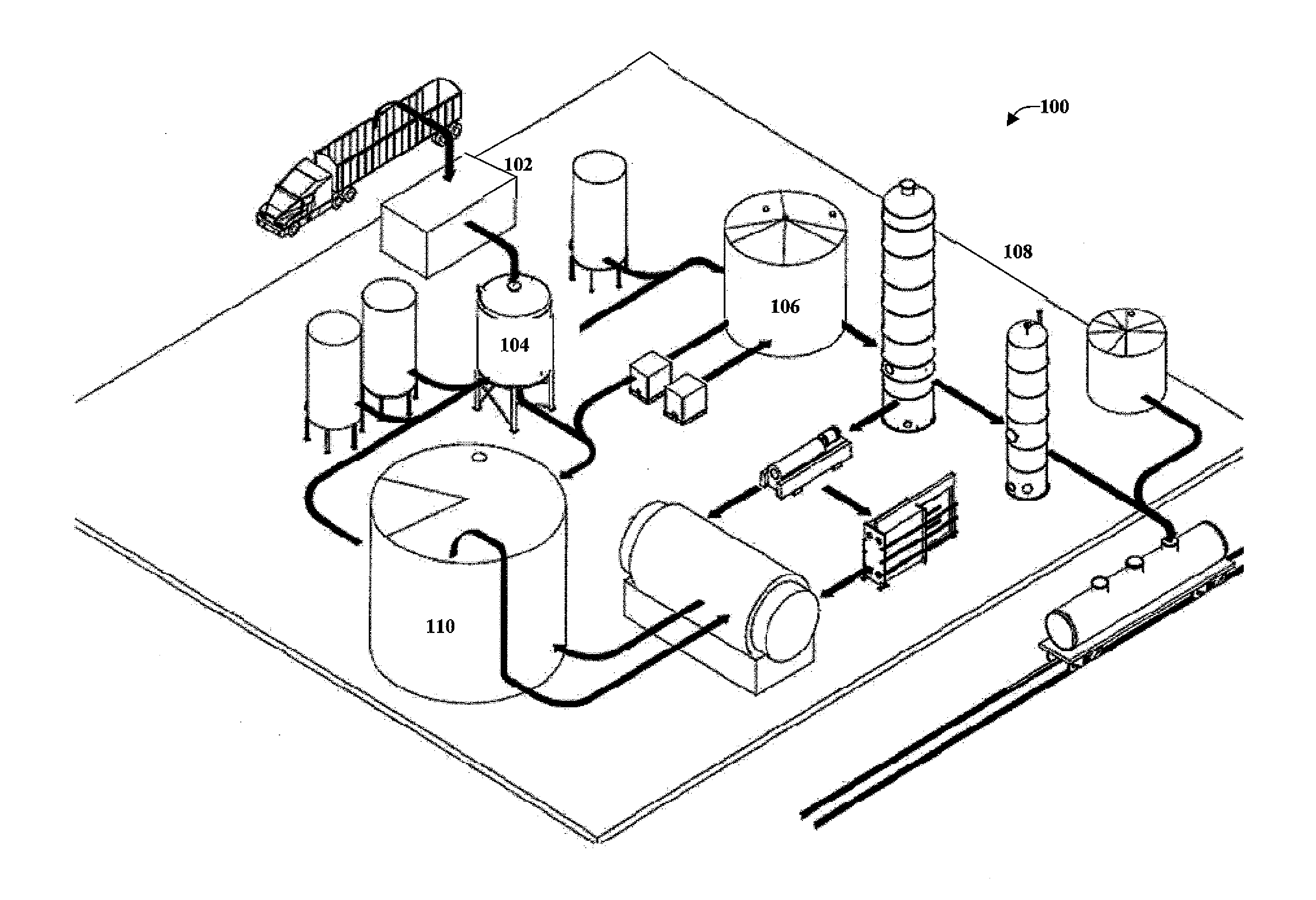 Methods and systems for reducing the level of one or more impurities that are present in a pretreated cellulosic material and/or distillate