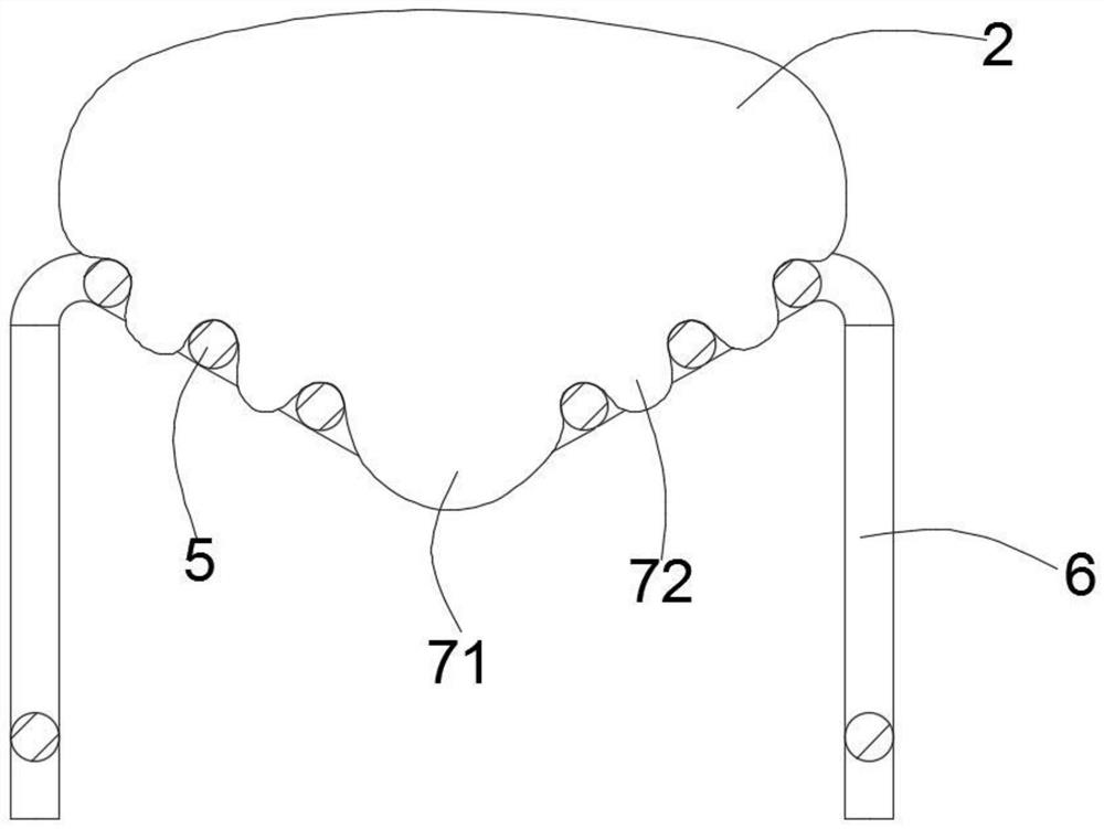 Supporting device for crop planting