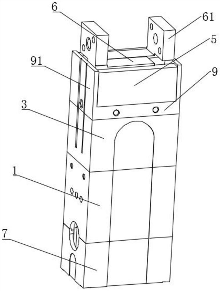 High-precision double-finger clamping jaw