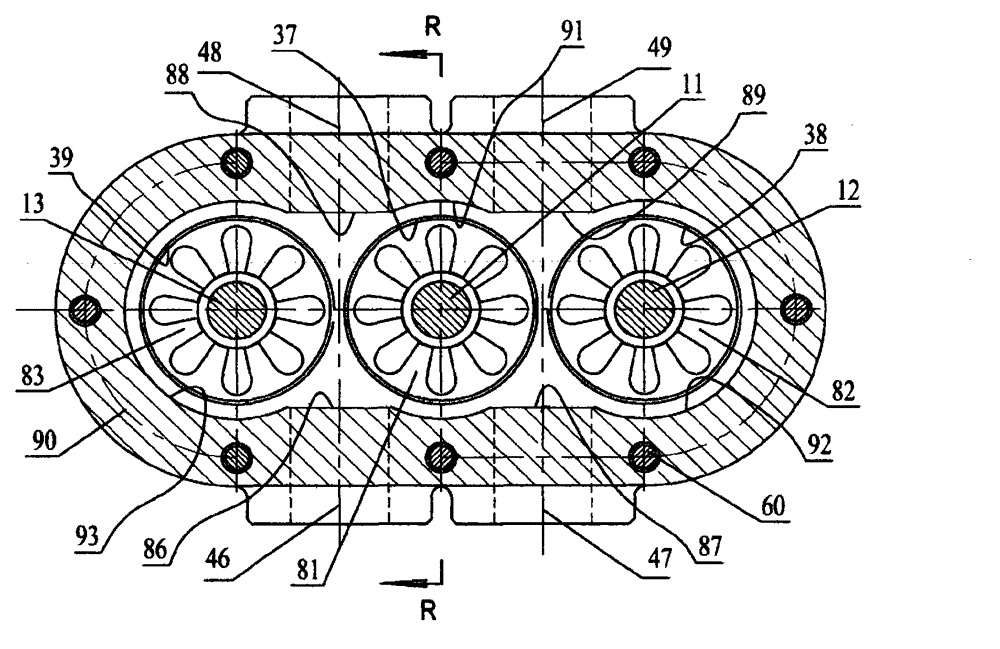 Pressure holding gear pump