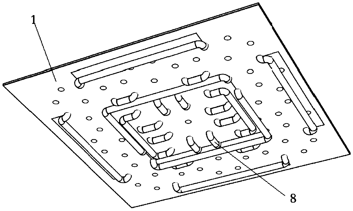 Integrated oil distribution system with pipelines in pump room being centralized