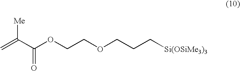 Siloxanyl-containing monomers