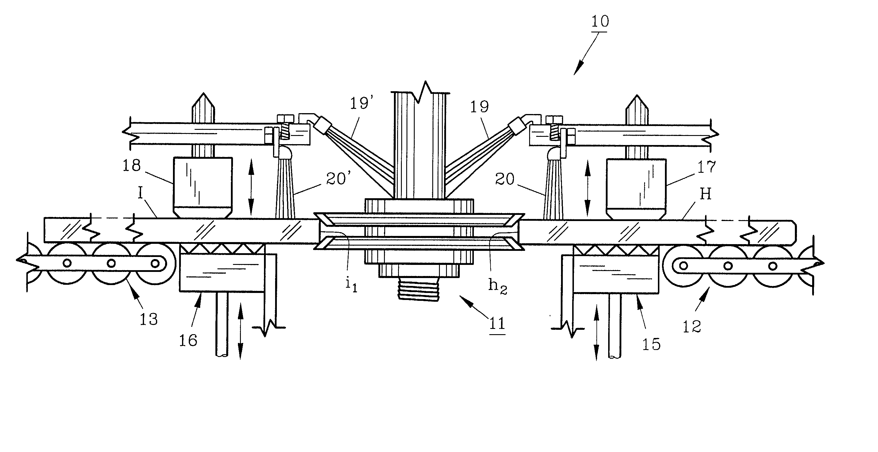 Apparatus for grinding rigid materials