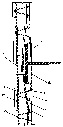 Cantilevered floor slab rebar structure adopting steel bar truss formworks and bar reinforcing method