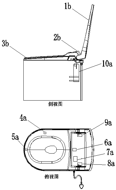 Intelligent pedestal pan with automatic flushing function