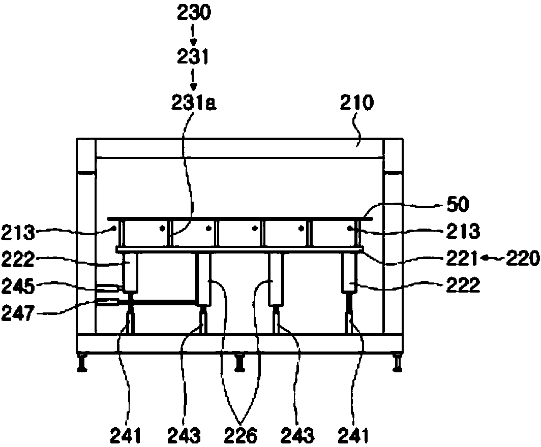 In-line heat treatment device