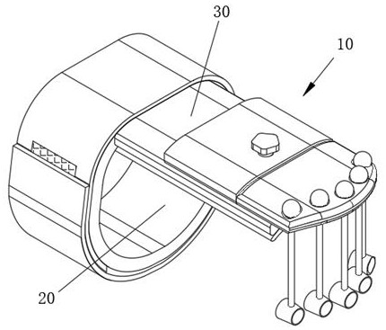 Osteoporosis prevention exercise device for hand surgery department