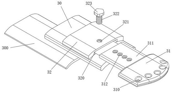 Osteoporosis prevention exercise device for hand surgery department