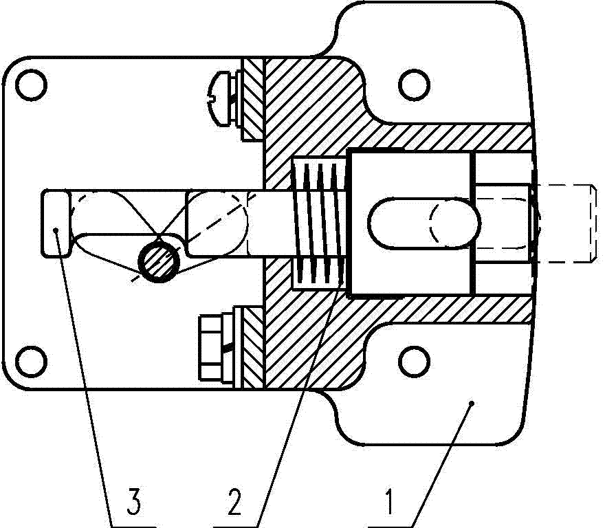 Novel lock pin device