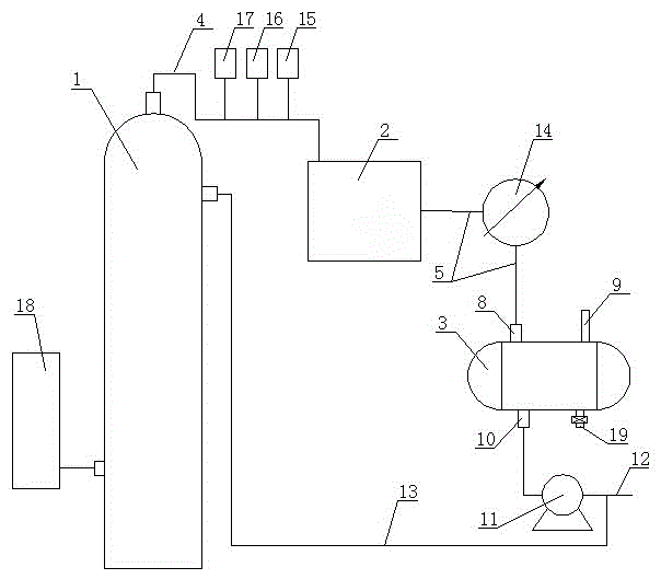 Dehydration corrosion prevention device of overhead equipment