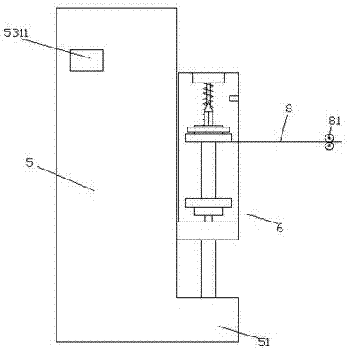 Spinning wire winding device