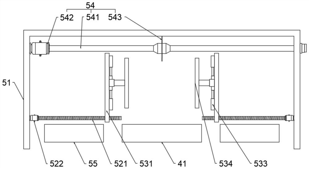 Automatic assembling device for express sorting telescopic machine