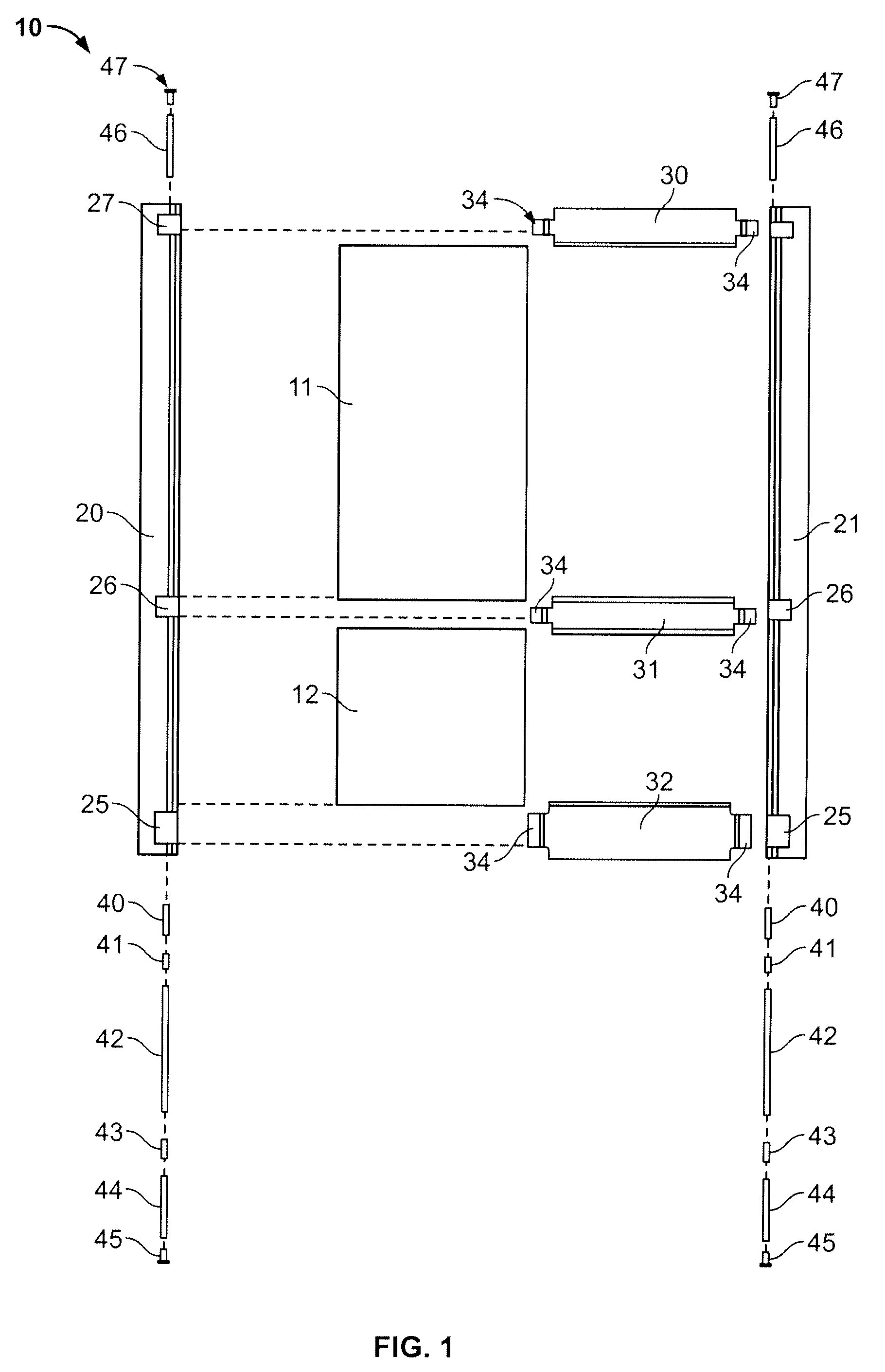 Modular door assembly