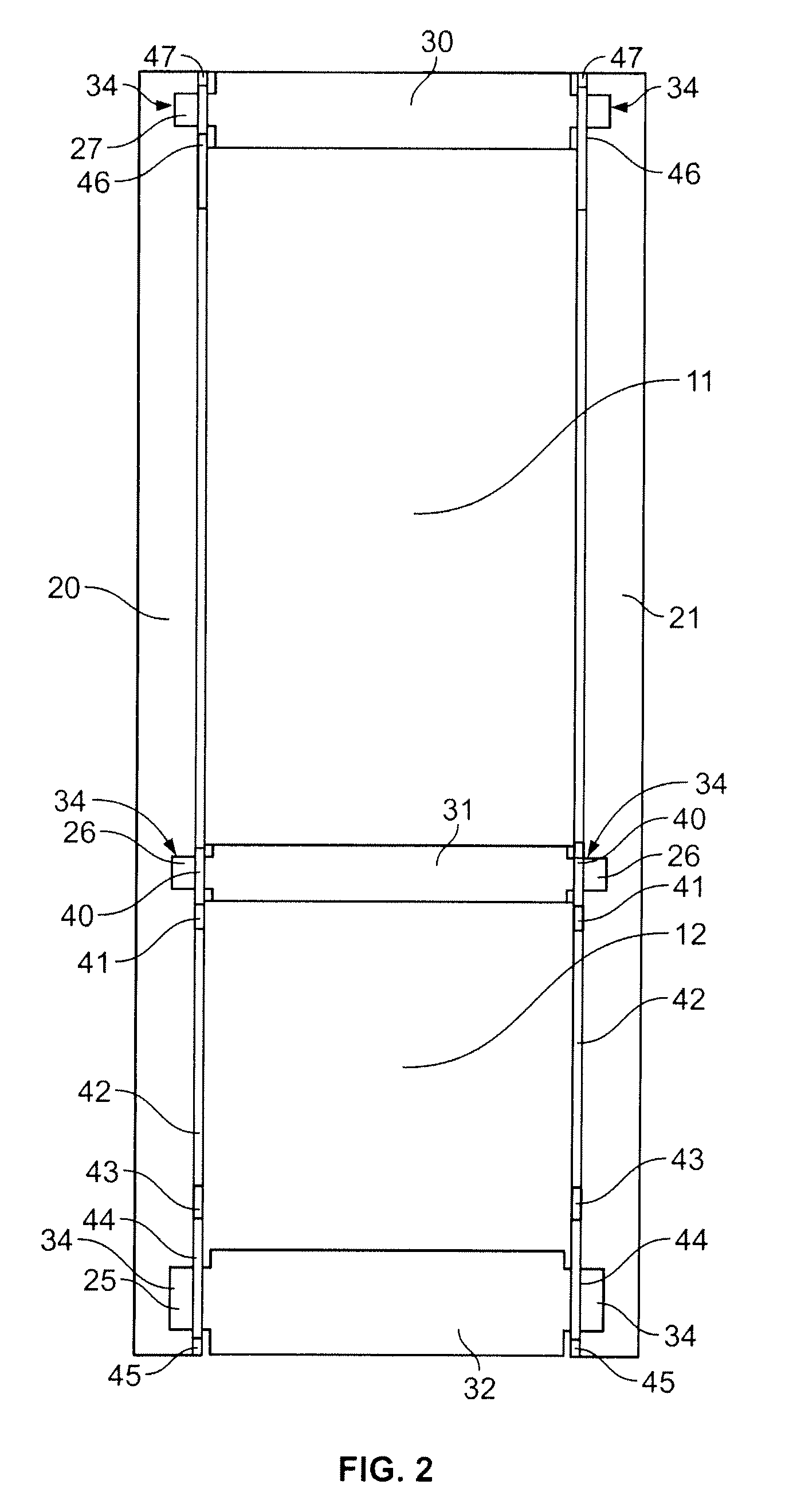 Modular door assembly