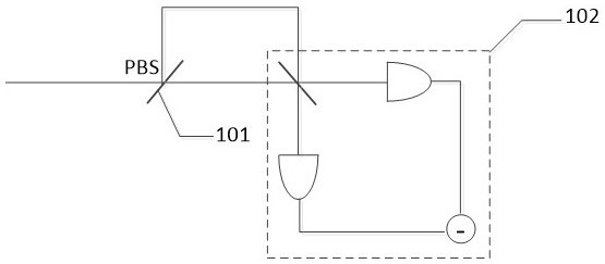 Signal detection method and device for continuous variable quantum key distribution system