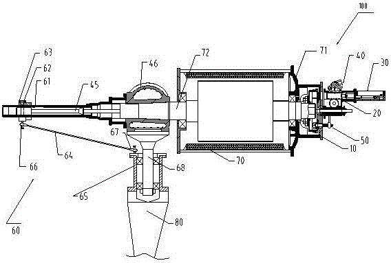 Fan linkage stop device and fan including device