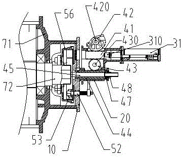 Fan linkage stop device and fan including device