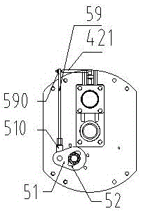 Fan linkage stop device and fan including device