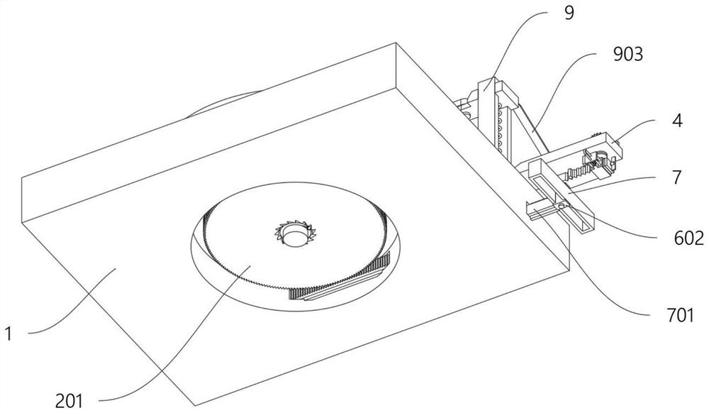 Ceramic core accurate positioning device for complex hollow turbine blade