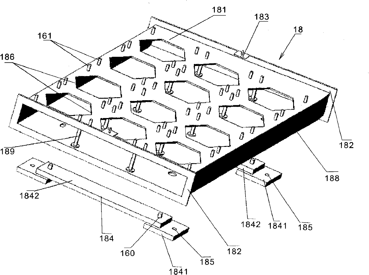 Containment sump filter of horizontal pressurized water reactor (PWR) nuclear power plant