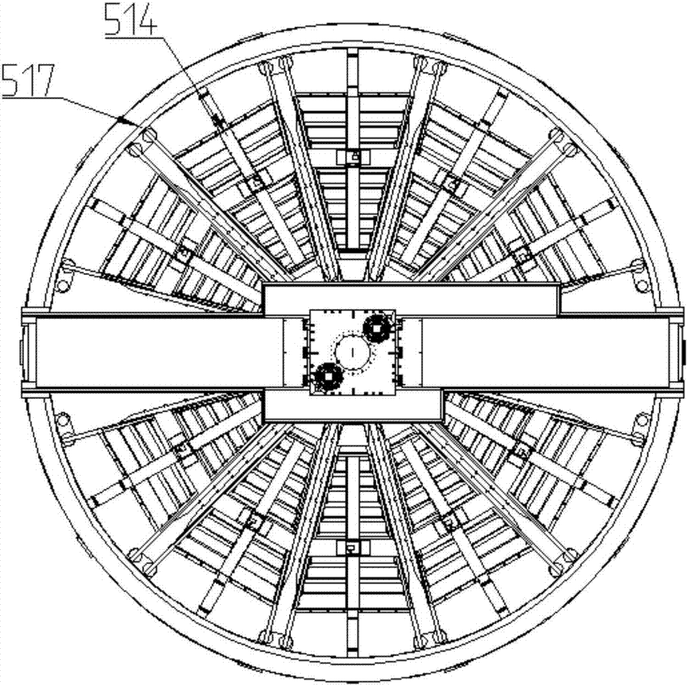 Mine tailing dry discharge system and method