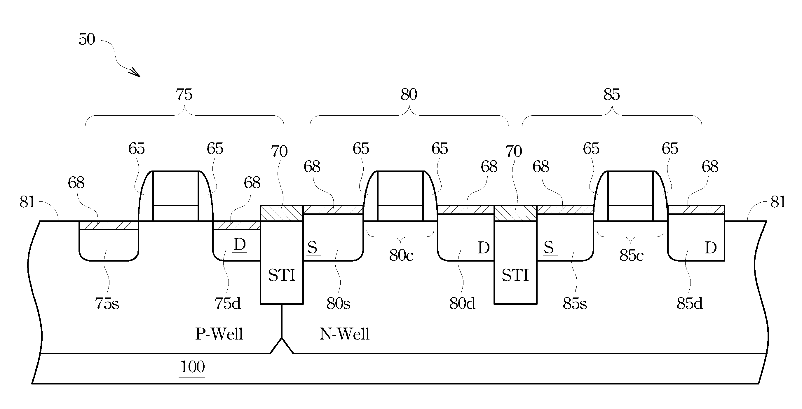 SRAM Devices Utilizing Strained-Channel Transistors and Methods of Manufacture