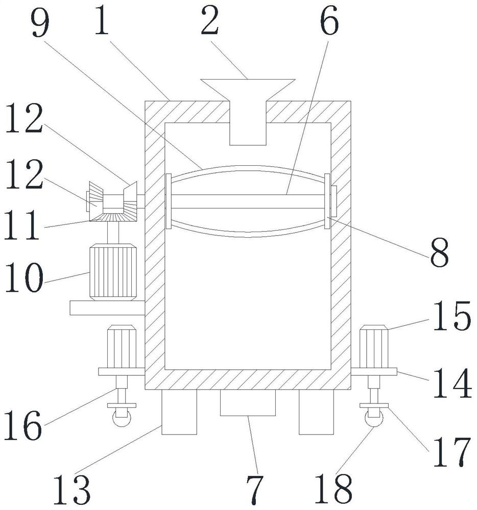 Novel distributed dust removal device of machine-made sand system