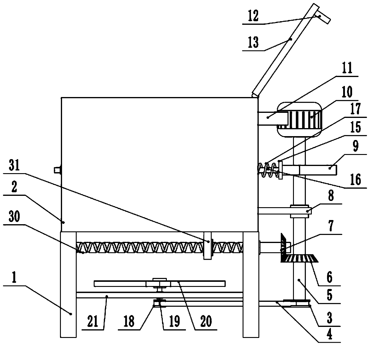 Network compensation controller heat dissipation device