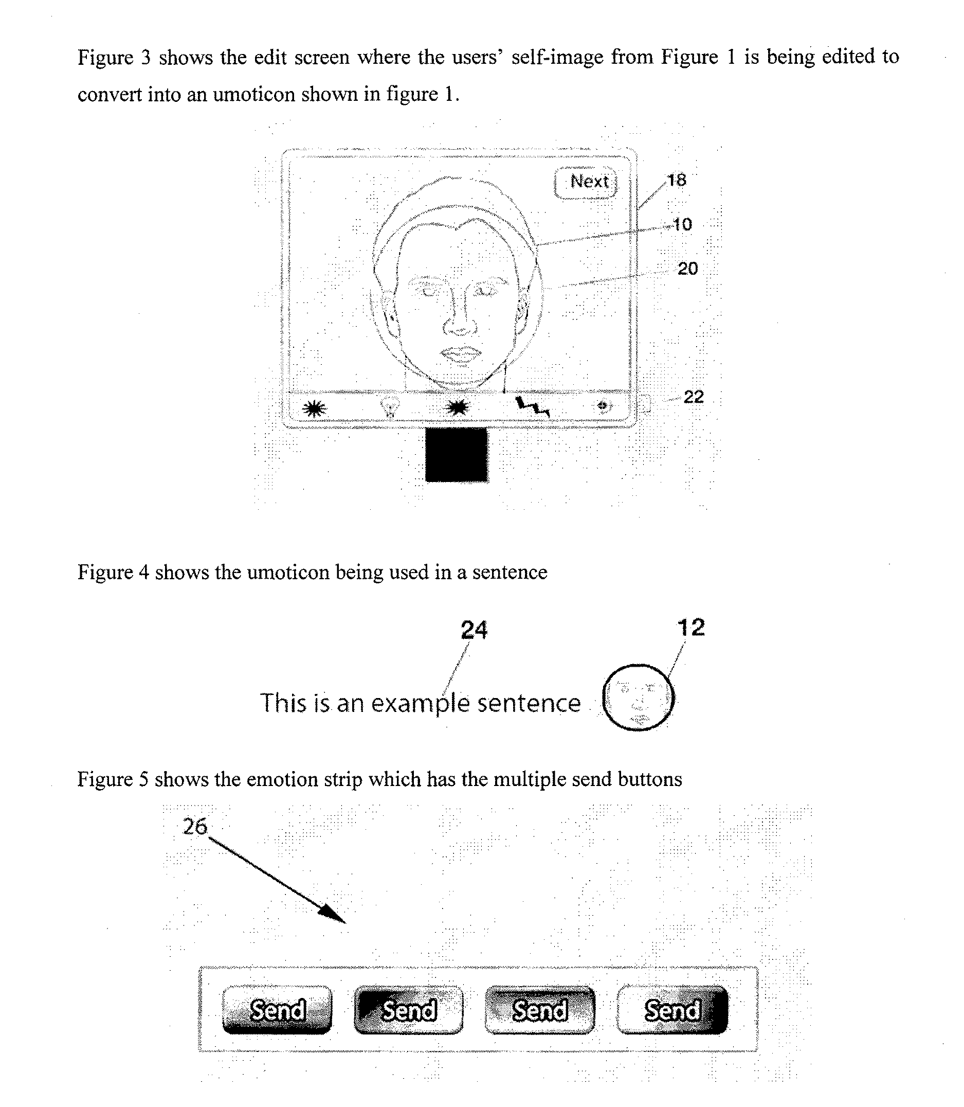 Integration of emotional artifacts into textual information exchange