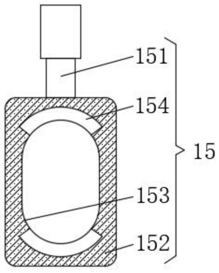 Test device and test method for static stiffness of CNC machine tool spindle unit