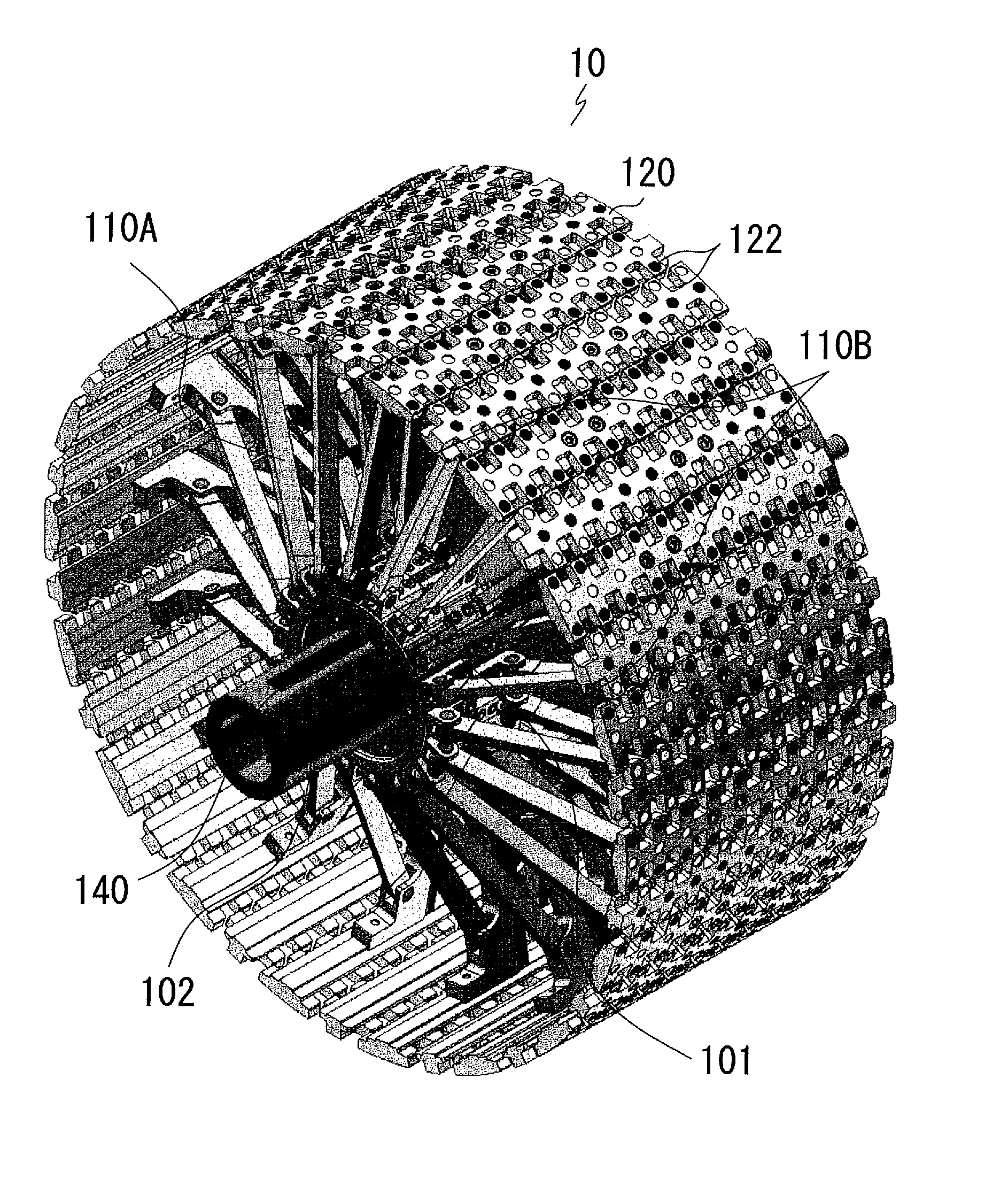 Molding drum