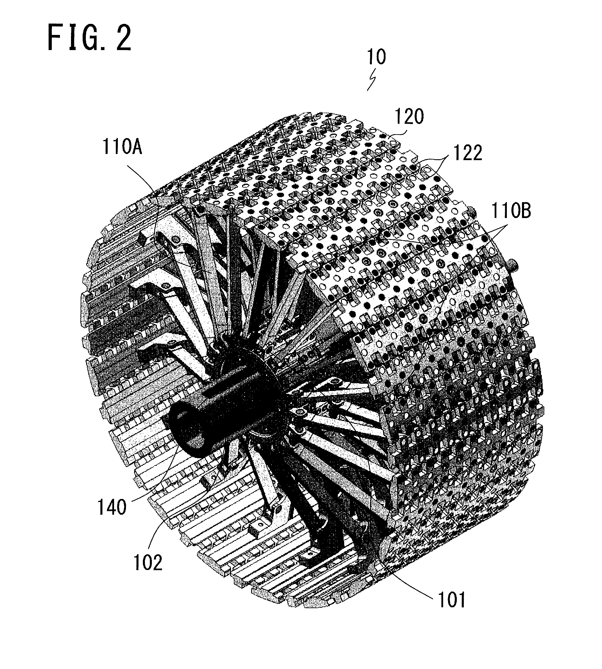 Molding drum